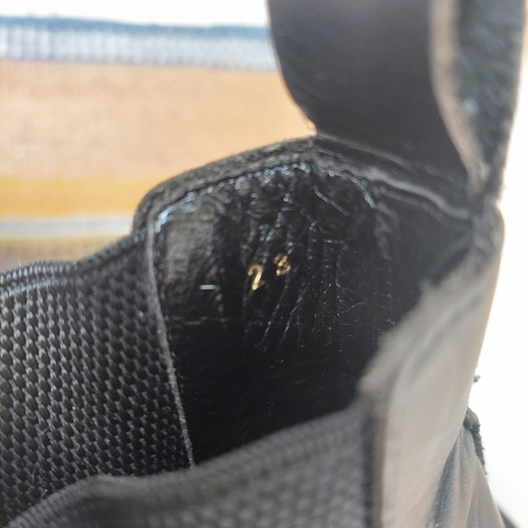 Comme des Garcons Black deconstructed pull on boots - Picture 9 of 12